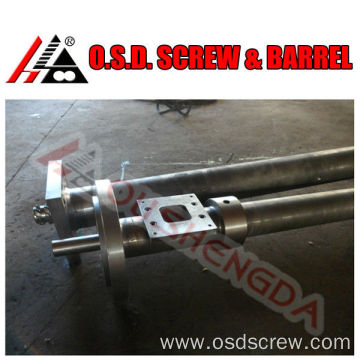 extruder spare parts including cylinder screw and gearbox